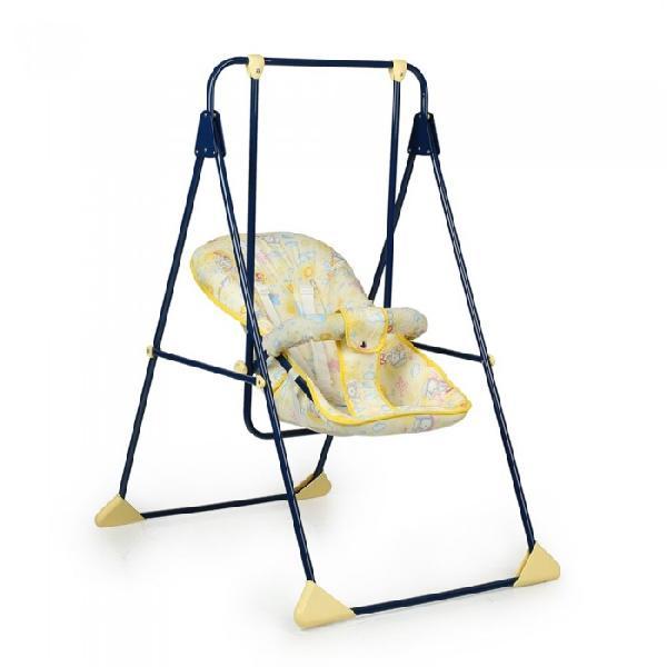 Качели детские "Ветерок-Люкс"синие,бежевые
