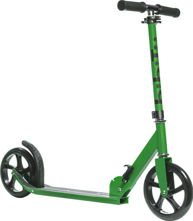 Самокат для взрослых,металл/пластик,Bibitu SOLLO SKL-037+5 см,зеленый неон