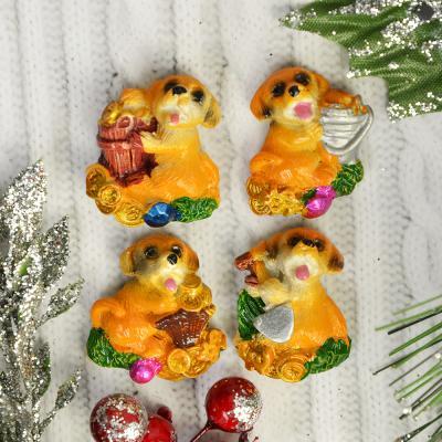 Магнит 3см, полистоун,Символ года, Сноу Бум