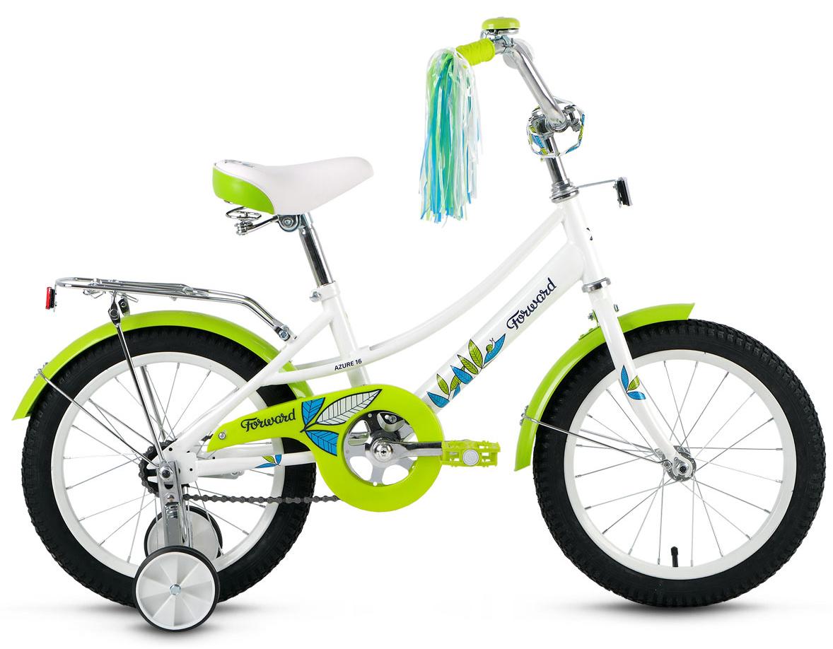 Велосипед FORWARD  AZURE 16" (16" 1ск.)белый