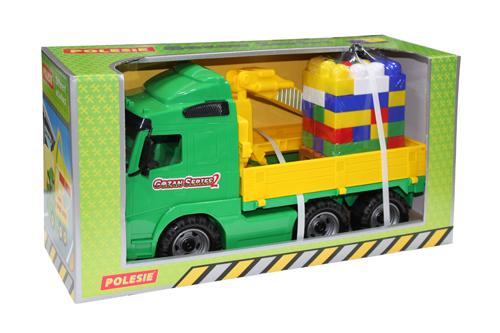 Авт.-кран с манип.+Супер-Микс-30 эл. на поддоне (в коробке)