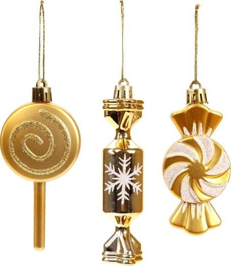 Ел.украшение,конфетка 12см,кофетка 7,3см,конфетка 10см