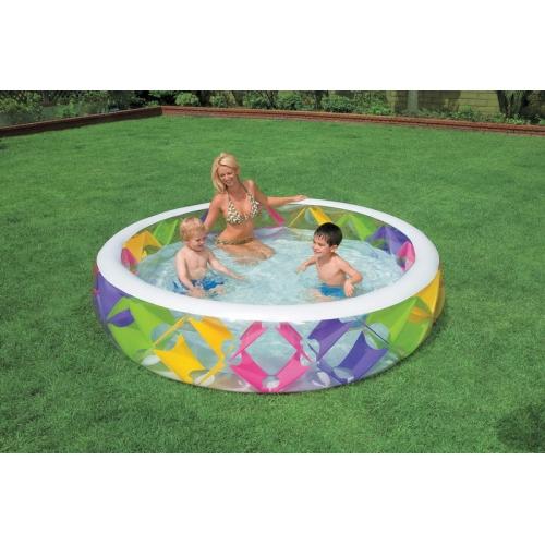 н.басс.прозр.с цв.вставк.крест.229х56см от 6 лет 299111