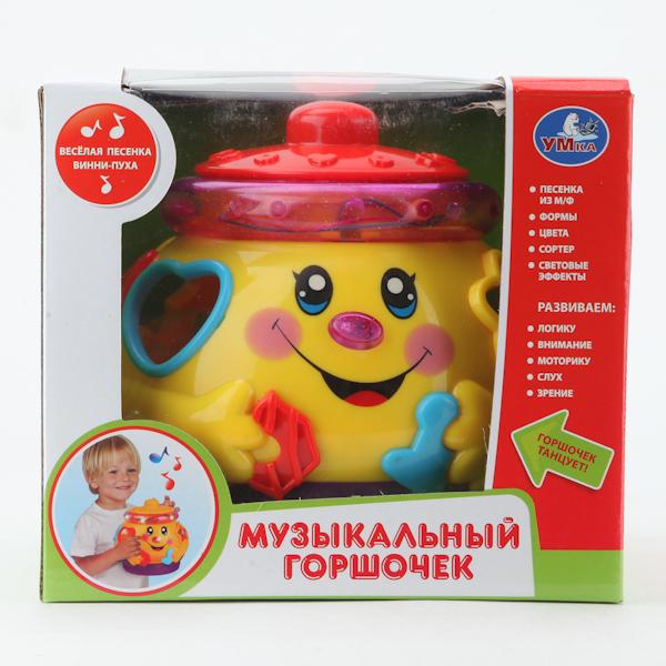 Игра обучающая "Умка"музыкальный горшочек свет+звук 2056с В503-Н05075RU