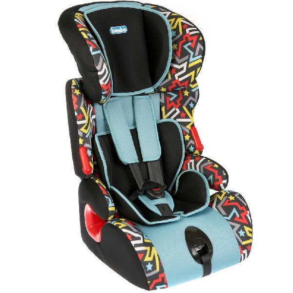 Автокресло Bimbo гр.1-3;9-36кг,12 лет,со вкладкой,Cosmic,бирюзовое.