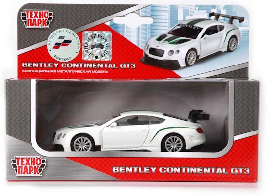 машина Технопарк мет.инер.BENTLEY CONTINENTAL GT3 открыв. двери в русск. коробке 67319