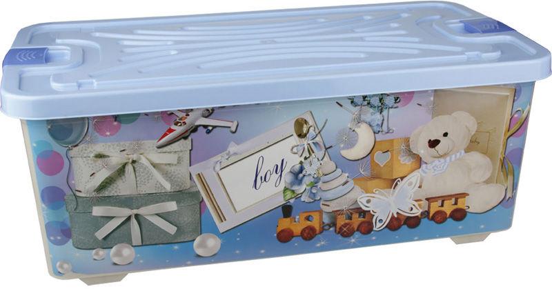 Контейнер для игрушек "Boy" прямоугольный