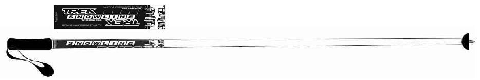 Палки лыжные алюминиевые TREK Snowline 145 см 