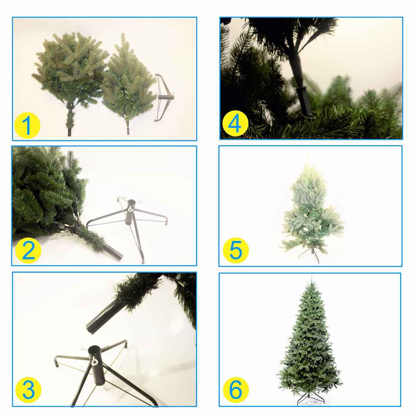 Ель искусственная "Русская красавица премиум" 210см