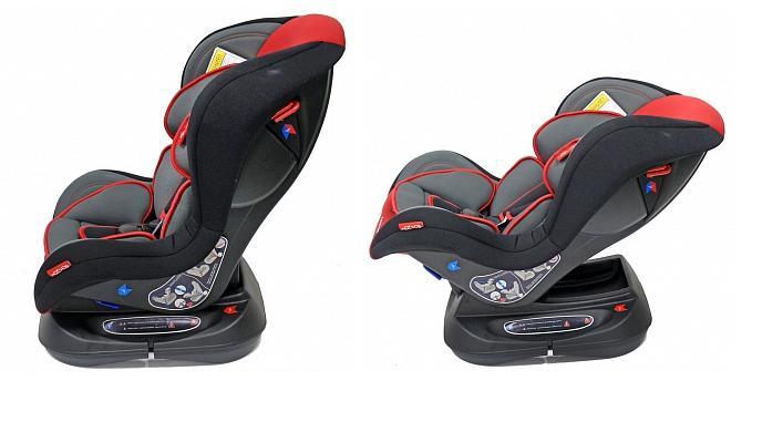 Автокресло "Pilot""гр0-1(0-18кг)в уп.2шт(сиреневый,красный,синий,оранжевый)