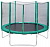 Батут детский с защитной  сеткой "Trampoline 8" диаметр 2,4м 8FT