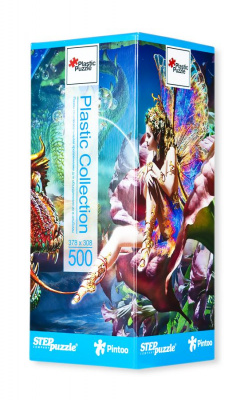 Пазл 500 эл. "Дракон и Фея" 