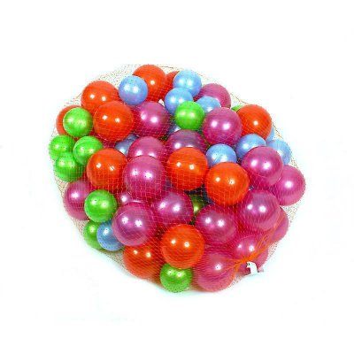 Шарики диам.6 см (100шт в сетке)