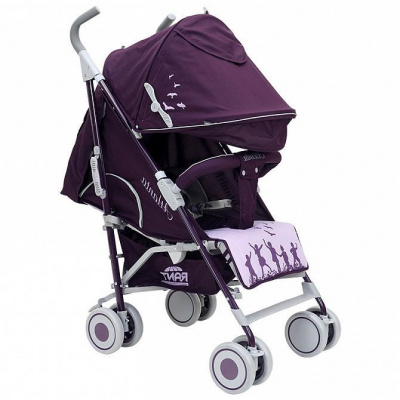 Коляска детская"ATlANTA" RA151 purple/rose