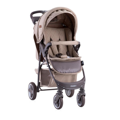 Прогулочная коляска Lorelli Daisy с накидкой на ножки(бежевый)