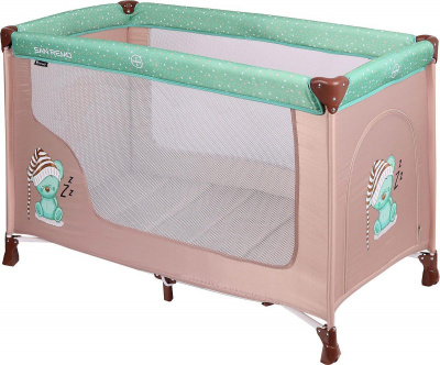 Манеж Lorelli San Remo 1(бежево-зеленый)