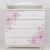 Комод "Пионы" 4 ящика ЛДСП 800/4 белый																														