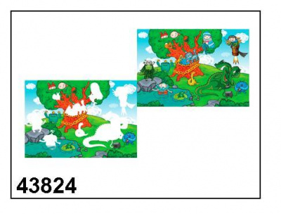 Раскраска "Сказки" водная 43*29 см