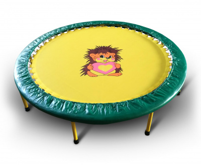 Складной мини-батут 54" диаметр 138см зеленый